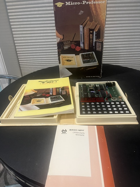 Multitech Micro-Professor MPF-I with box and manuals