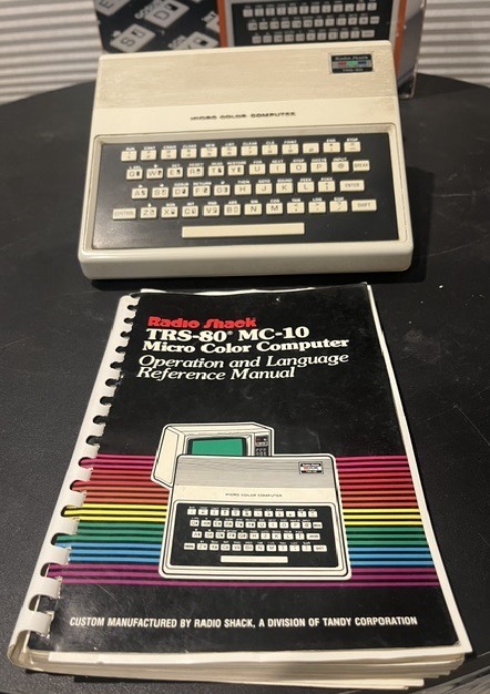 Radio Shack TRS-80 MC-10 manual with Color Computer