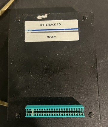 Byte-Back MD-1 modem for Sinclair ZX81