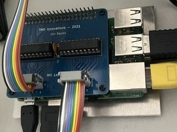 Raspberry Pi interface board for Mil Mod 8