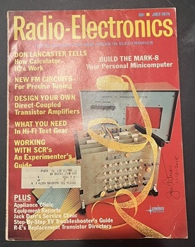 Radio-Electronics July 1974 cover