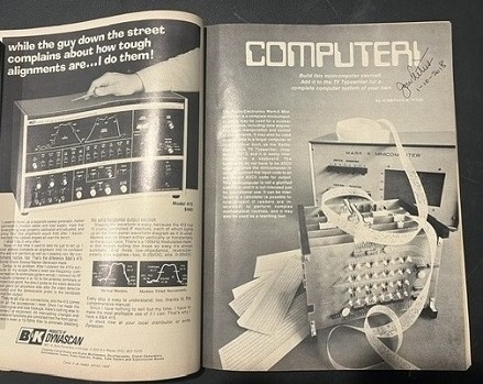 Mark-8 article spread July 1974